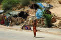 Jaisalmer, slumsy na granicach miasta