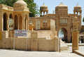 Jaisalmer, za bramą jezioro Gadisar