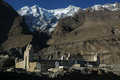 Karimabad, cmentarz, w tle Ultar Peak