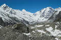 Herrligkoffer Basecamp, widok na poludnie